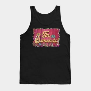 Classic Osmonds Personalized Flowers Proud Name Tank Top